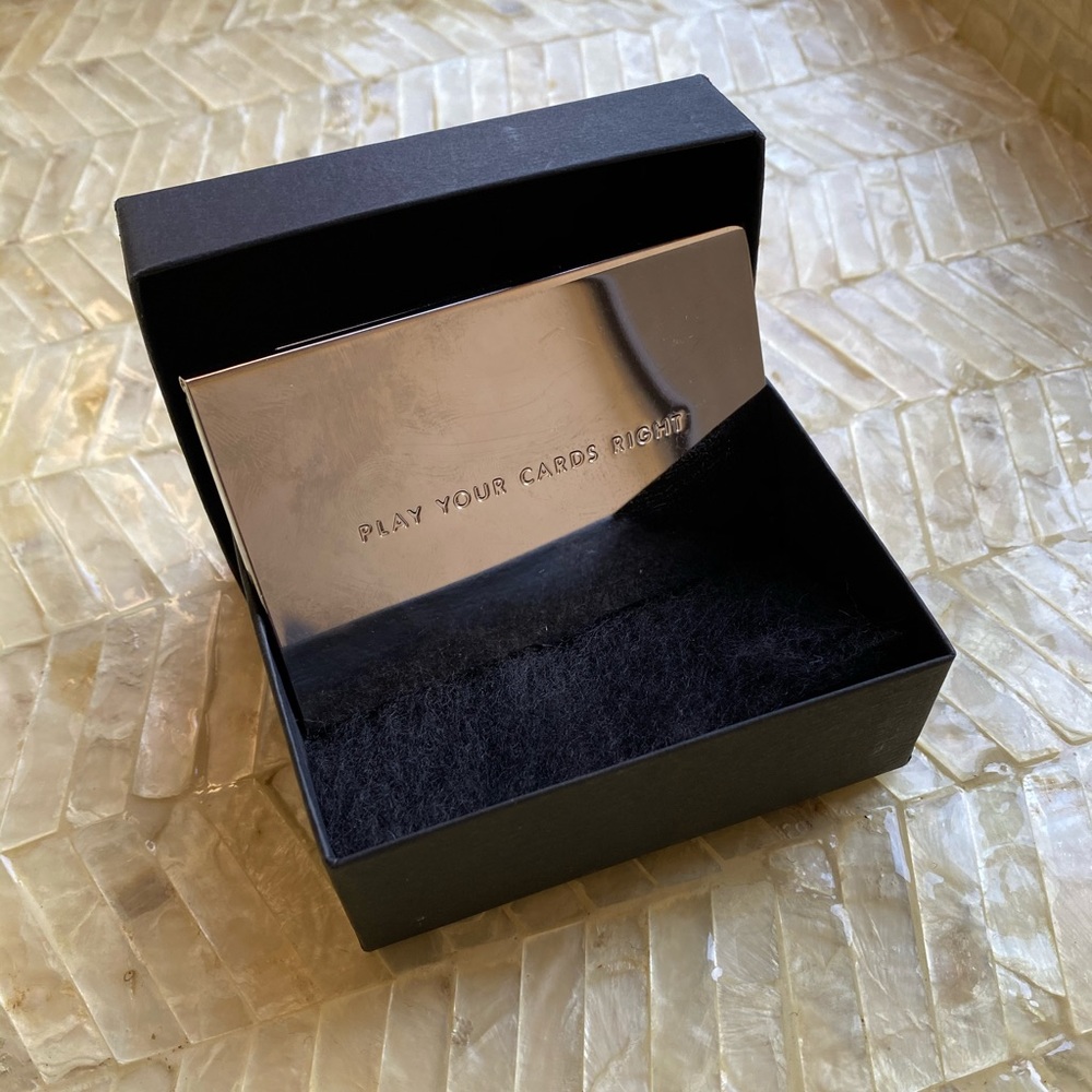 Kate Spade New York - Silver Cardholder